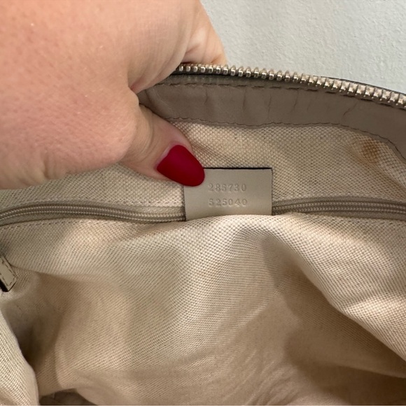 🌟 Gucci Sukey GG Monogram Tote – Beige/Cream 🌟 - Picture 7 of 8